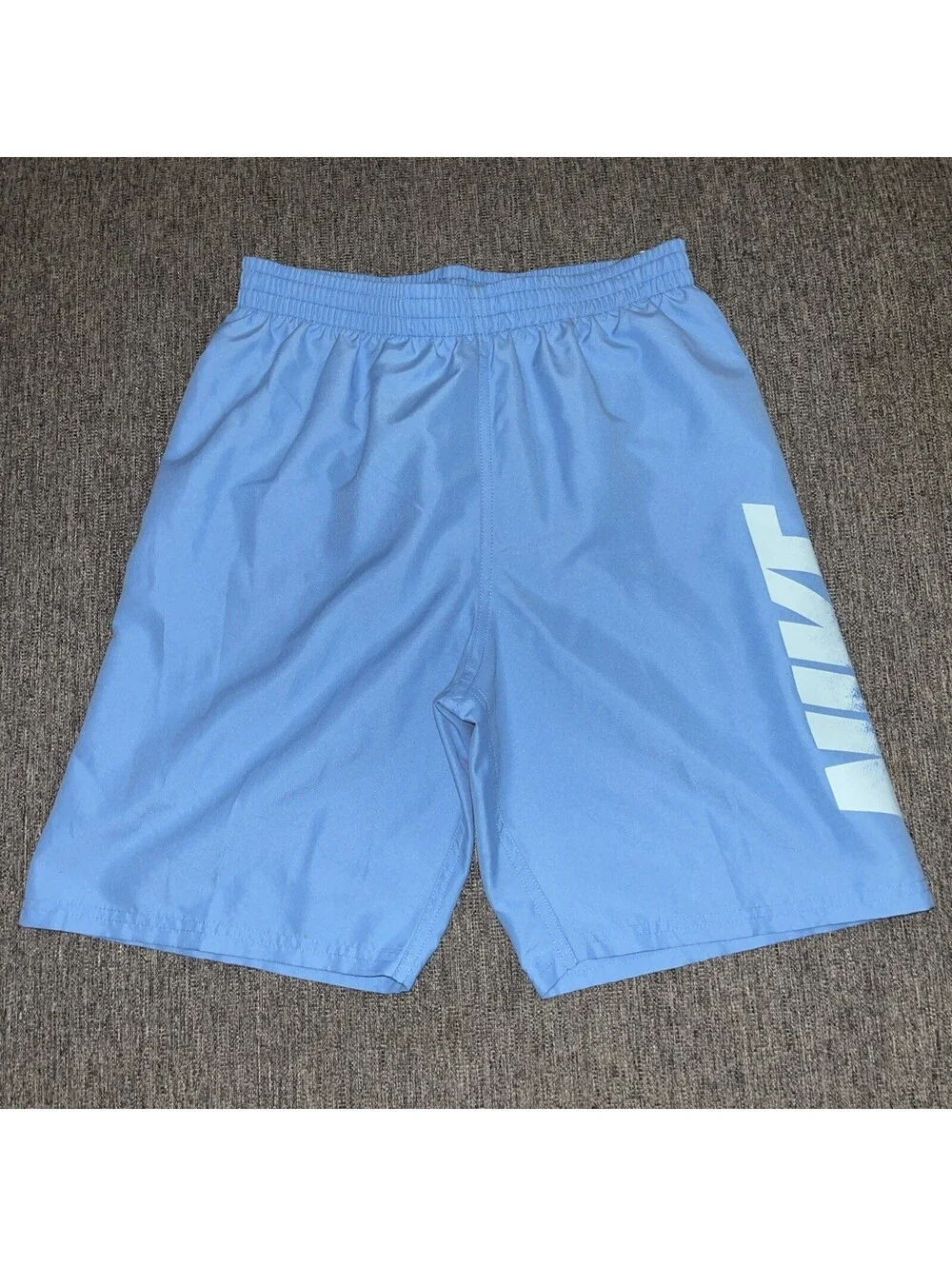 Nike Swim Trunks Boys XL Blue Lightning NESSF790-438 New